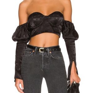 NWOT Farah Bustier Top